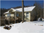 Cabin after Snowfall